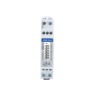 SDM120-MODBUS-MID Single-Phase 45A Direct Connected DIN Rail Digital Multifunction Pulse & Modbus Meter with Backlight - MID Certified