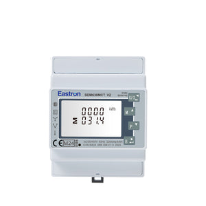 SDM630MCT-MODBUS-MID Three-Phase 1A/5a CT Operated DIN Rail Digital Multifunction Pulse & Modbus Meter - MID Certified