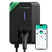 NRG CHARGE VELOX | Electric Vehicle Charger | Untethered | Type 2 | Three Phase | Level 2 Wall Mount EV Home Charger | Black | Compact 255×180×105mm (Black, 22 kW)