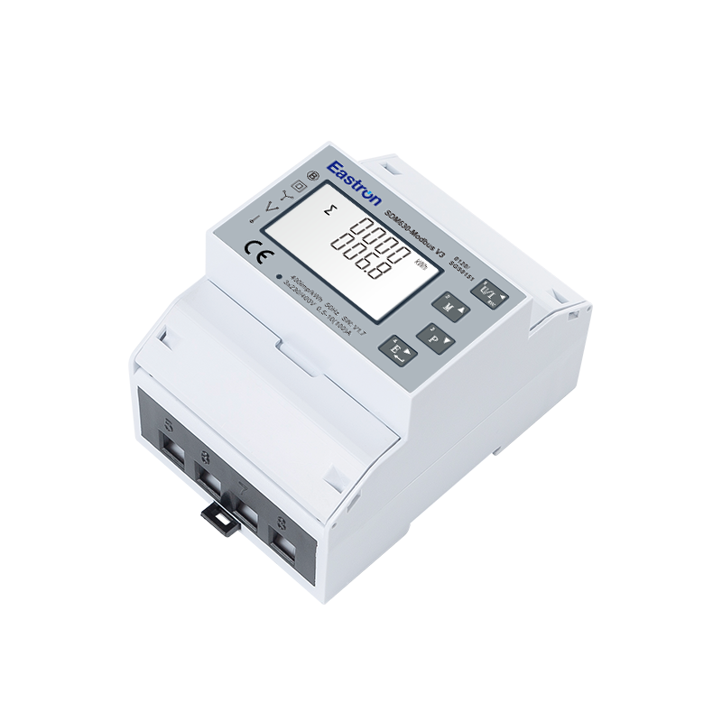 SDM630-MODBUS-MID V3 Three-Phase 100A Direct Connected DIN Rail Digital Multifunction Pulse & Modbus Meter- MID Certified